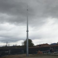 15米17米19米20米25米30米锥形钢管避雷针